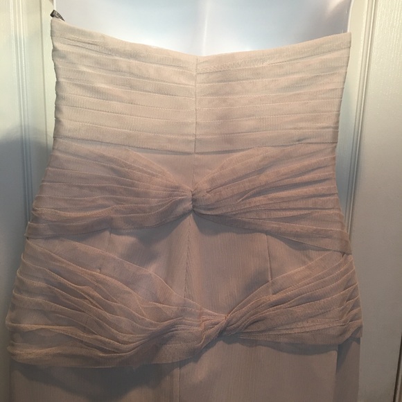 White by Vera Wang formal dress in gray. Size 14 - Picture 7 of 8
